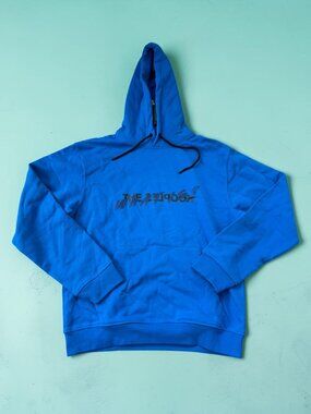 THE KOOPLES Men’s Blue Hoodie Sweatshirt Size Large NEW NWT